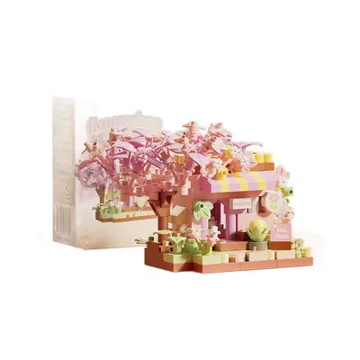 Flower Shop Building Blocks Set, Particle Educational Toy Model - 6