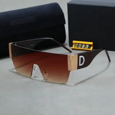 DG Monoscheiben-Sonnenbrille mit UV-Schutz, unisex - 10