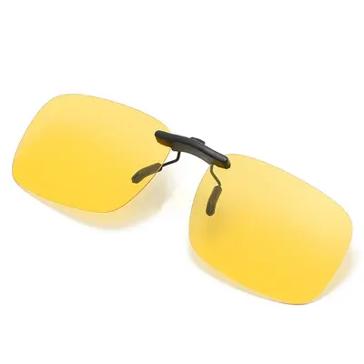 Polarized Clip-On Sunglasses, Lightweight, Fits Prescription Frames - 9