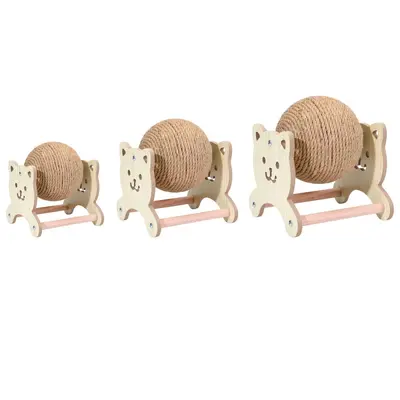 Sisal Cat Scratch Ball, Ferris Wheel Design, Non-Shedding - 5