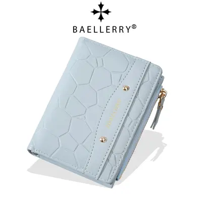 Baellerry Women's Short Wallet, Zipper Coin Pocket, Multi-Card Slots