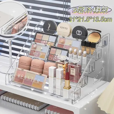 Acryl-Displayständer mehrstöckig Kosmetik-Organizer - 9