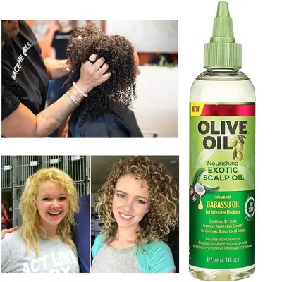 Olivenöl Kokosnuss Haarpflegeöl, natürlich reparierend