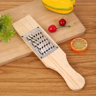 Ahşap Sebze Rendesi Havuç Patates Çok Amaçlı