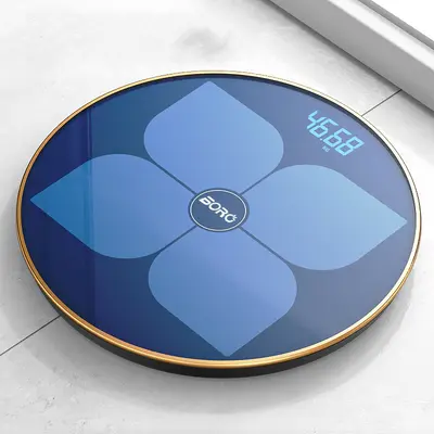 Intelligente Körperfettwaage, digital, wiederaufladbar - 10