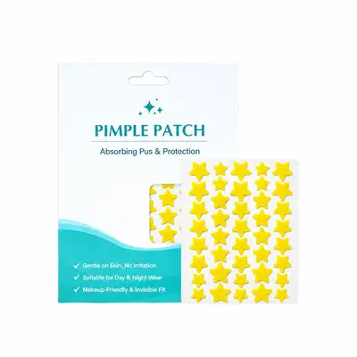 Star-Shaped Hydrocolloid Acne Patch Thin and Breathable - 7