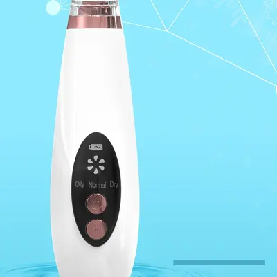 Rechargeable blackhead removal device with display, acne and blackhead removal facial cleansing tool, home facial pore cleanser - 3