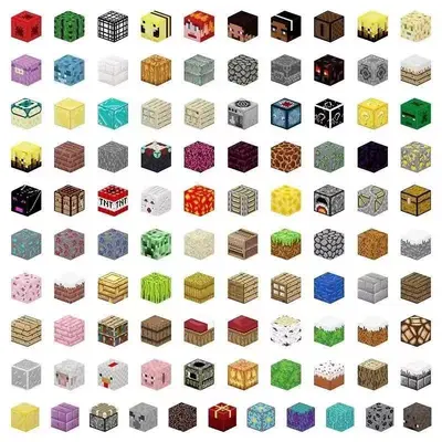 My Building World DIY Magnetic Blocks 2CM Small Particle Assembled Building Blocks Magnetic Absorption Children's Educational Toy
