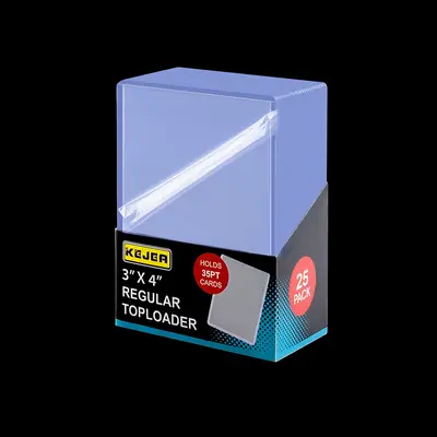 35pt Clear PVC Hard Card Sleeve for Collectible Cards - 7