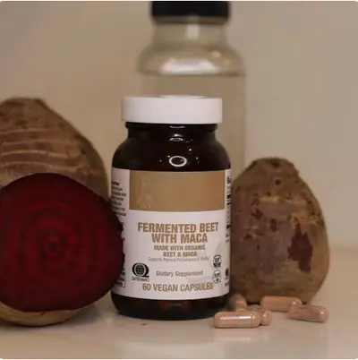 TK Amazon Cross-Border Bestseller Beetroot & Maca Capsules FERMENTED BEET, Wholesale Supported, OEM