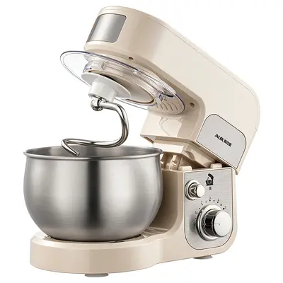 AUX Kitchen Chef Machine Tabletop Mixer Multifunctional Fully Automatic Compact Home Dough Mixer Kneading Machine Cross-border