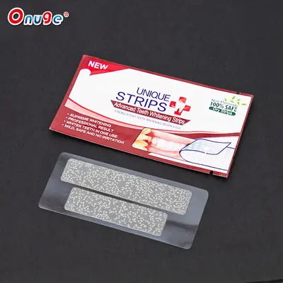 OuNuojie Teeth Whitening Strips, Hydrogen Peroxide-Free Dry Type - 3