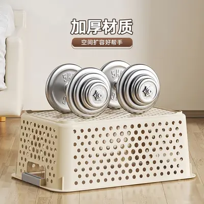 Miscellaneous storage basket snack toy organizer box household plastic storage box kitchen cabinet basket desktop storage basket
