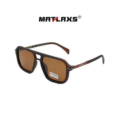 Men's Polarized UV400 Retro Double-Bridge Driving Sunglasses Model 1642 - 2