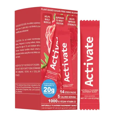 TK树莓味无糖氨基酸饮料Rejuvenate Muscle ActivaterOEM运动营养