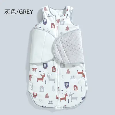 Quilted Baby Sleeping Bag, 0-24 Months, Spring Autumn Winter