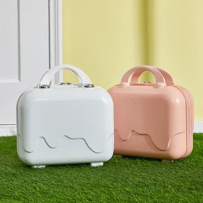 14 Inch Ice Cream Hand Bag Suitcase, Lightweight Small Toiletry Bag - 3