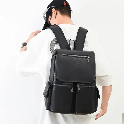 Large-Capacity PU Backpack for Women - 4