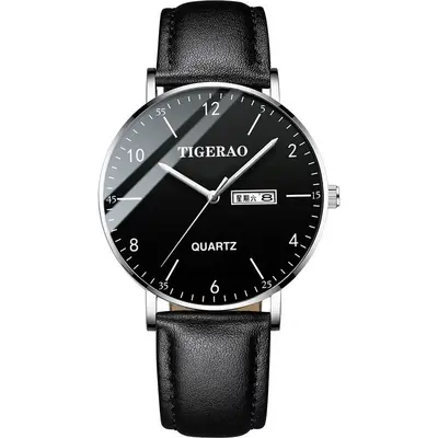 Youth ultra-thin watch men's high school student trendy mechanical watch middle school student quartz waterproof simple digital watch - 13