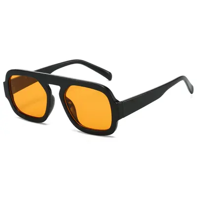 Pilotensonnenbrille mit PC-Gestell, schlichtes Modedesign für Damen und Herren - 7