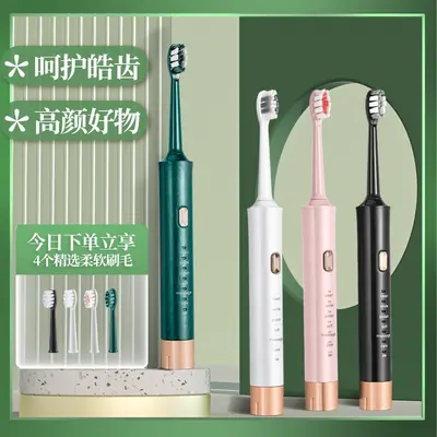 Sonic Electric Toothbrush, 6 Modes, USB Rechargeable, Adult - 2