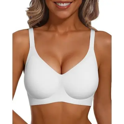 Women's Comfortable Wireless Seamless Full-Coverage Bra, I-Back - 8