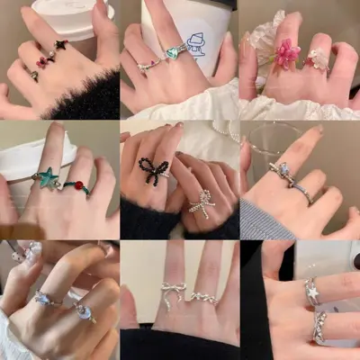 Korean Style Daily Ring, Index Finger