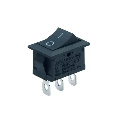 Waterproof boat-type rocker power switch with copper contacts, illuminated, 2-4 pole - 8