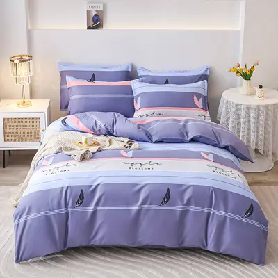 100% Reine Baumwoll-Bettbezug, Einzelbett Kinder, 180x200 cm - 7