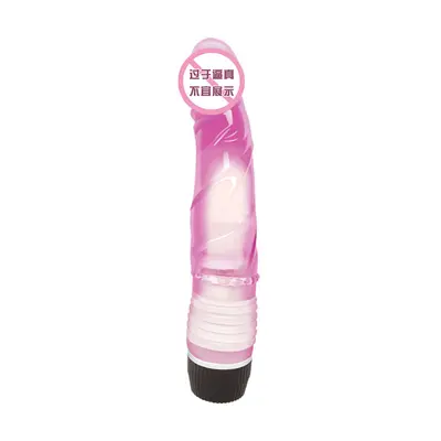 Realistic Single-Vibration Dildo for Women, Pink - 3