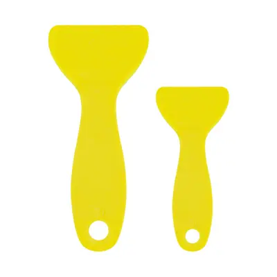 Factory In-Stock Car Window Tint Film Small Squeegee Colored Sticker Journal Small Yellow Scraper Kugga Macaron Plastic Squeegee