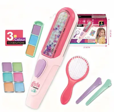 Mädchen-Schmuckset, DIY-Strass-Kit mit Perlenmaschine - 7