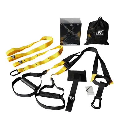 Suspension Training Strap Set, Yoga Fitness Resistance Band - 5
