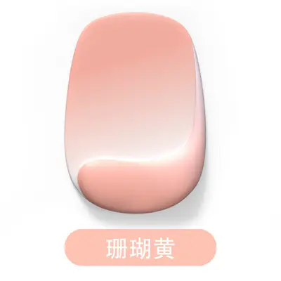 Silicone Mouse Pad with Memory Foam Wrist Rest - 11