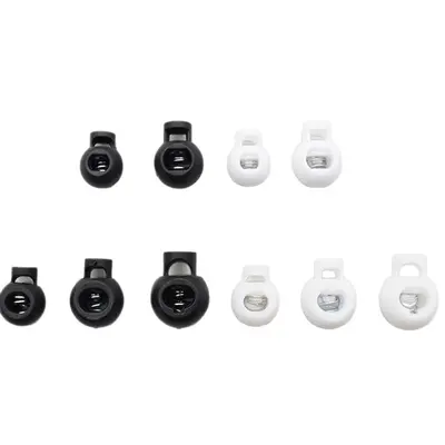 Plastic Spring Buckle with Nylon Cord Stopper