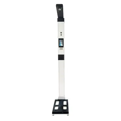 Ultrasonik Boy Kilo Tartısı Entegre Elektronik Tartı Muayene 300KG İnsan Vücut Hassas Kilo Boy Ölçüm Aleti - 6