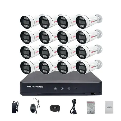 Coaxial camera set 16-channel, 2-8MP options, waterproof - 10