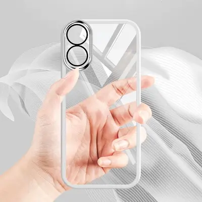 OPPO için uygun A18 A38 A17 A16 A16E A15 cep telefonu kılıfı silikon şeffaf koruyucu kapak TPU anti-düşme