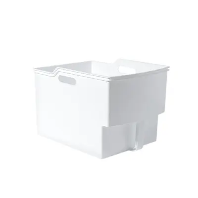 Tall cabinet storage box with handle for kitchen organization - 5