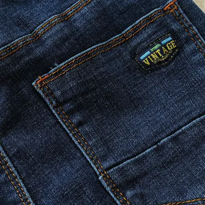Erkek Çocuk Esnek Kot Uzun Pantolon