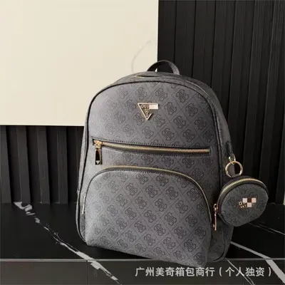 Large Capacity Retro Printed Zipper Women's Backpack, 2026 Style - 2