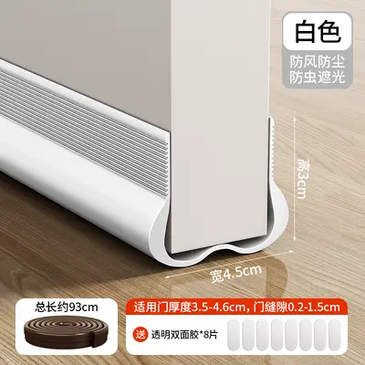 Door Bottom Seal Strip Soundproof Windproof Insect and Light Blocking - 8