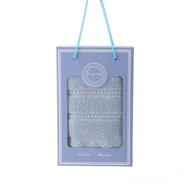 Pure cotton towel set, embroidered, dual pack, corporate gift - 11