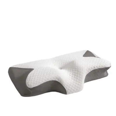 Memory Foam Pillow with Butterfly Shape and Slow Rebound for Neck Support