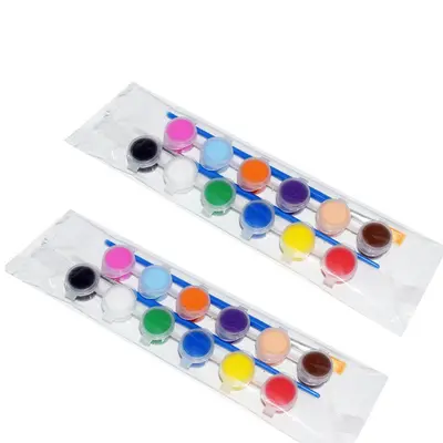 Acrylic paint set for children, kindergarten, art painting colors - 10