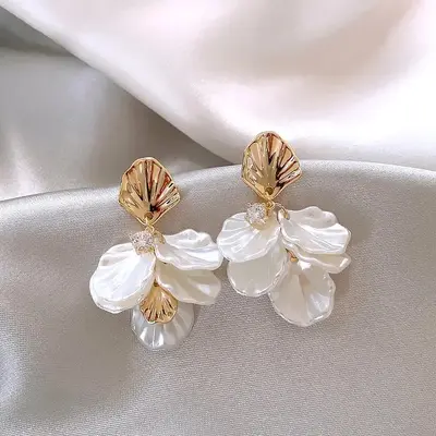 Ear Clip Women No Piercing Premium Retro Earrings - 9