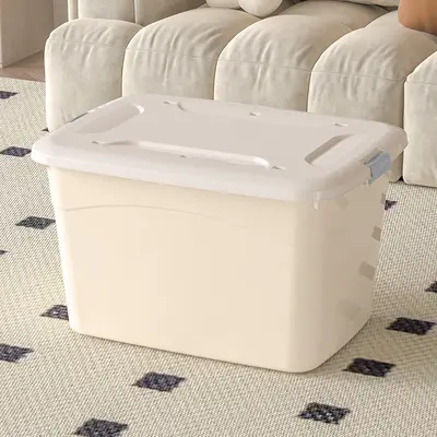 Extra large plastic storage box for clothing and toys - 8