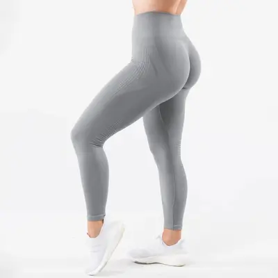 Women's Seamless Jacquard Yoga Leggings, Ultra-Soft, Lifting