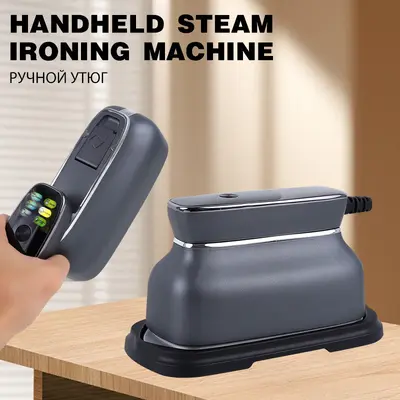 Handheld Steam Iron with Digital Display, Rotatable, Portable
