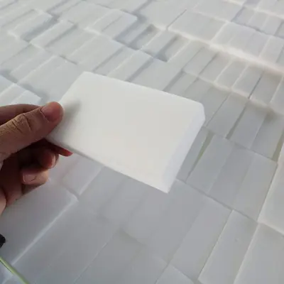 Fabrika çıkışlı satış 10*6*2 nano sünger sihirli mendil melamin sünger bulaşık süngeri araba iç temizlik süngeri